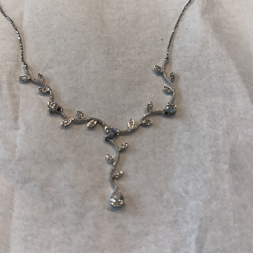 Cookie Lee Rhinestone Crystals Adjustable Drop Pe… - image 3